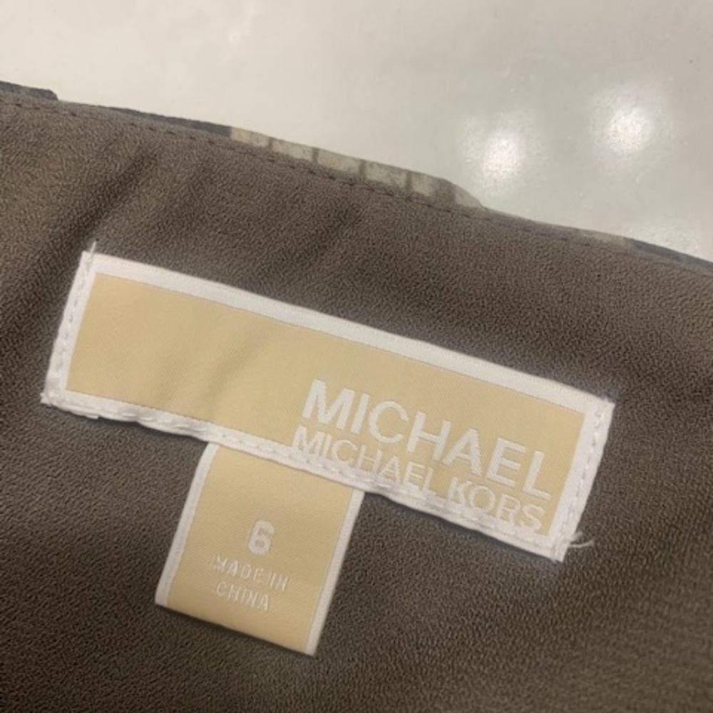 Michael Kors Snake Print Dress Python Strapless 6 - image 8